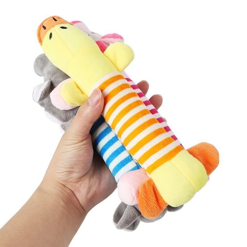 Plush & Squeaky Rhino - Dogs and Horses