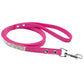 Bling Rose Red Suede Leash - Dogs and Horses
