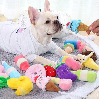 Bite Resistant & Squeaky Plush Toys - Dogs and Horses