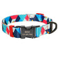 Picasso Blue Personalized Collar & Leash Set - Dogs and Horses