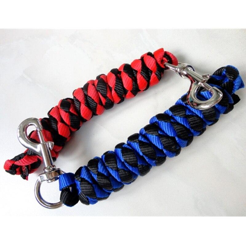 Purple and Red Horse Lead Rope & Snap Buckle - Dogs and Horses