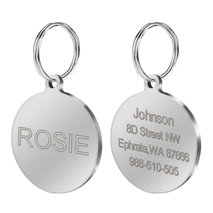 Personalized Engraved ID Tags - Dogs and Horses
