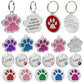 Paw Personalized ID Tags - Dogs and Horses