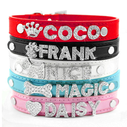 Bling Personalized Collar & Charm - Dogs and Horses
