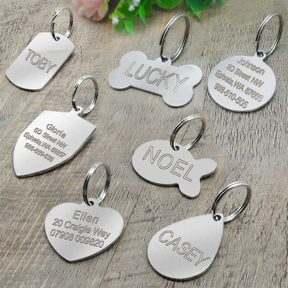 Personalized Engraved ID Tags - Dogs and Horses