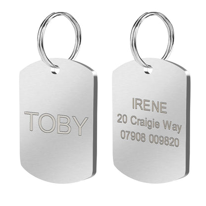 Personalized Engraved ID Tags - Dogs and Horses