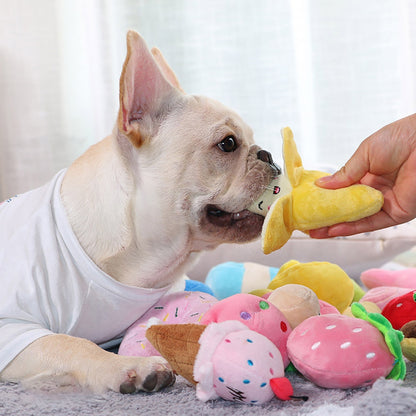 Bite Resistant & Squeaky Plush Toys - Dogs and Horses