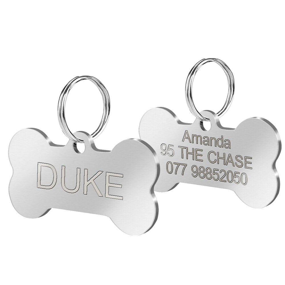 Personalized Engraved ID Tags - Dogs and Horses