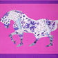 Zeta Purple Silk Scarf