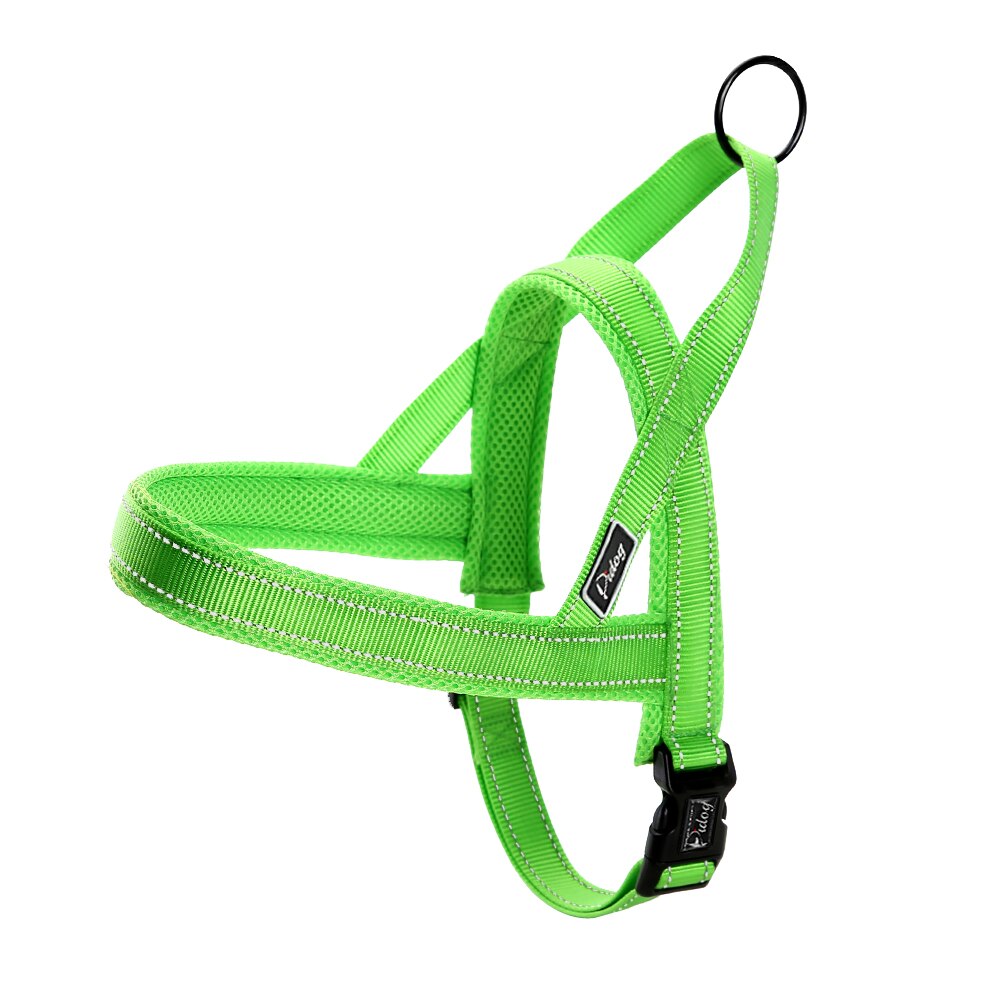 Green No Pull Reflective Harness - Dogs and Horses