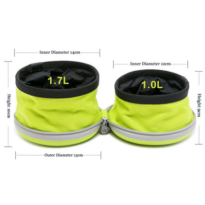 Foldable Waterproof Bowl - Dogs and Horses