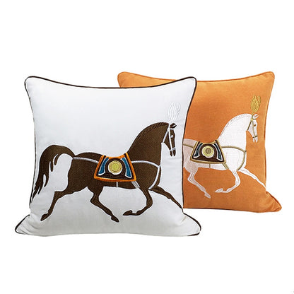 Aria Embroidered Velvet Pillow Covers