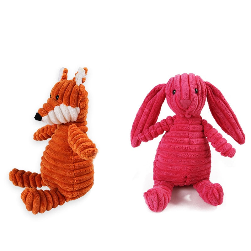 Squeaky Plush Fox - Dogs and Horses