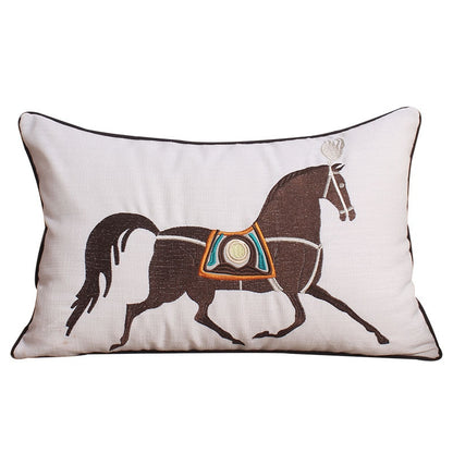 Aria Embroidered Velvet Pillow Covers