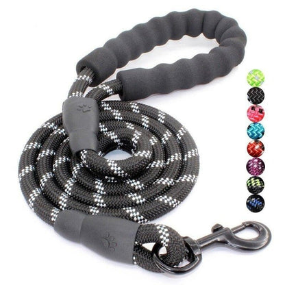 Pink Reflective Padded Leash - Dogs and Horses