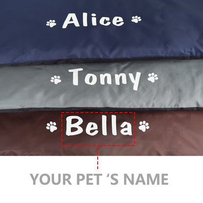 Brown Personalized Sleeping Mat - Dogs and Horses