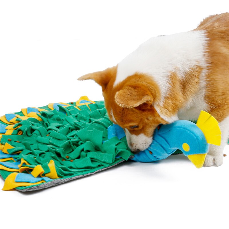 Peacock Snuffle Mat - Dogs and Horses
