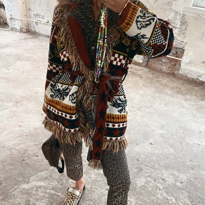 Soyala Oversized Cardigan Jacket