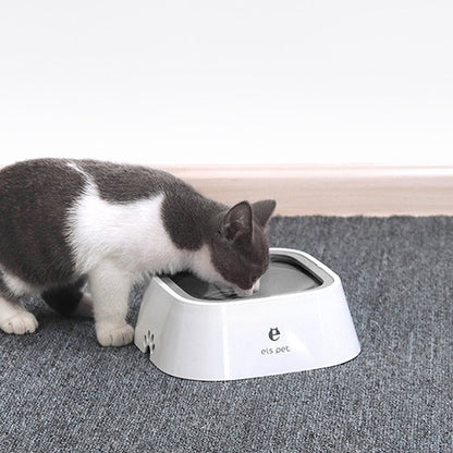 Water Bowl Portable Floating Not Wetting Mouth Dog Cat Bowl No Spill Water Feeder Dispenser Pet Water Fountain - Dogs and Horses