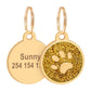 Gold Paw Personalized ID Tags - Dogs and Horses