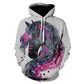 Zola Horse Art Hoodie - Dogs and Horses