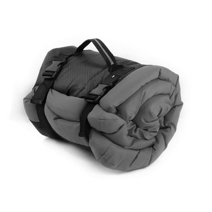 Gray Foldable Mat - Dogs and Horses