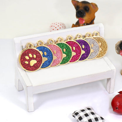 Gold Paw Personalized ID Tags - Dogs and Horses
