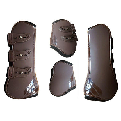 Brown Adjustable Tendon & Fetlock Boots - Dogs and Horses