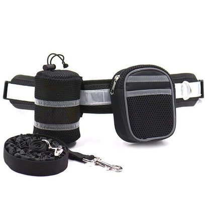 Black Hands-Free Leash & Running Belt - Dogs and Horses