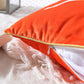 Aria Velvet Pillow Covers Orange