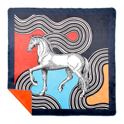 Square Velvet Throws
