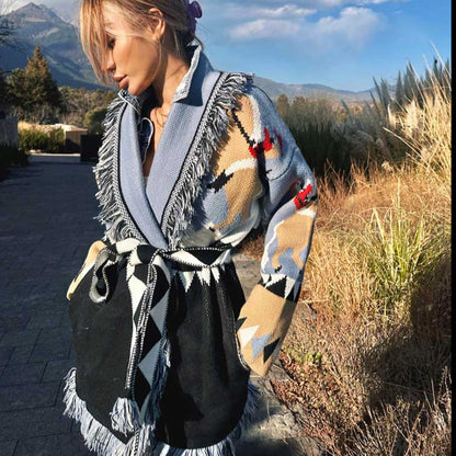 Lozen Oversized Cardigan Jacket