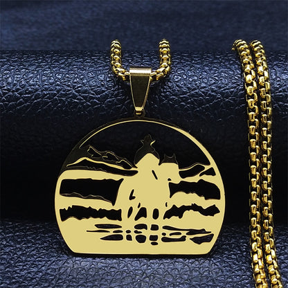 Stainless Steel Horse Necklaces