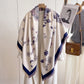 Marin Luxurious Square Shawls Scarves