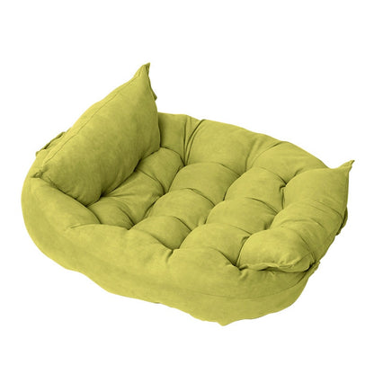 Adjustable 3-in-1 Pet Bed (Nest, Sofa or Mat)