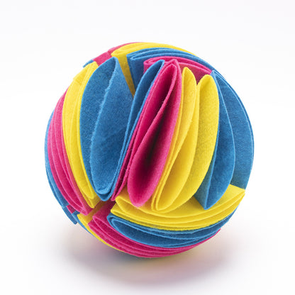 Snuffle Ball / Felt - Dogs and Horses