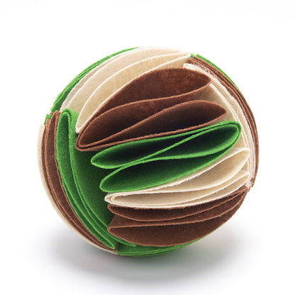 Snuffle Ball / Felt - Dogs and Horses