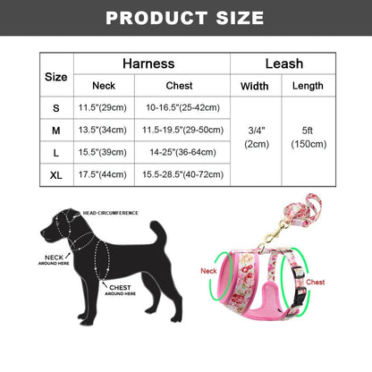 Floresta Blue Harness - Dogs and Horses